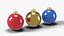 Winter Holiday Props Collection - 5 Pieces (Baubles, Snow Globe, Gifts, Menorah)