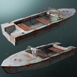 old boat 3d max