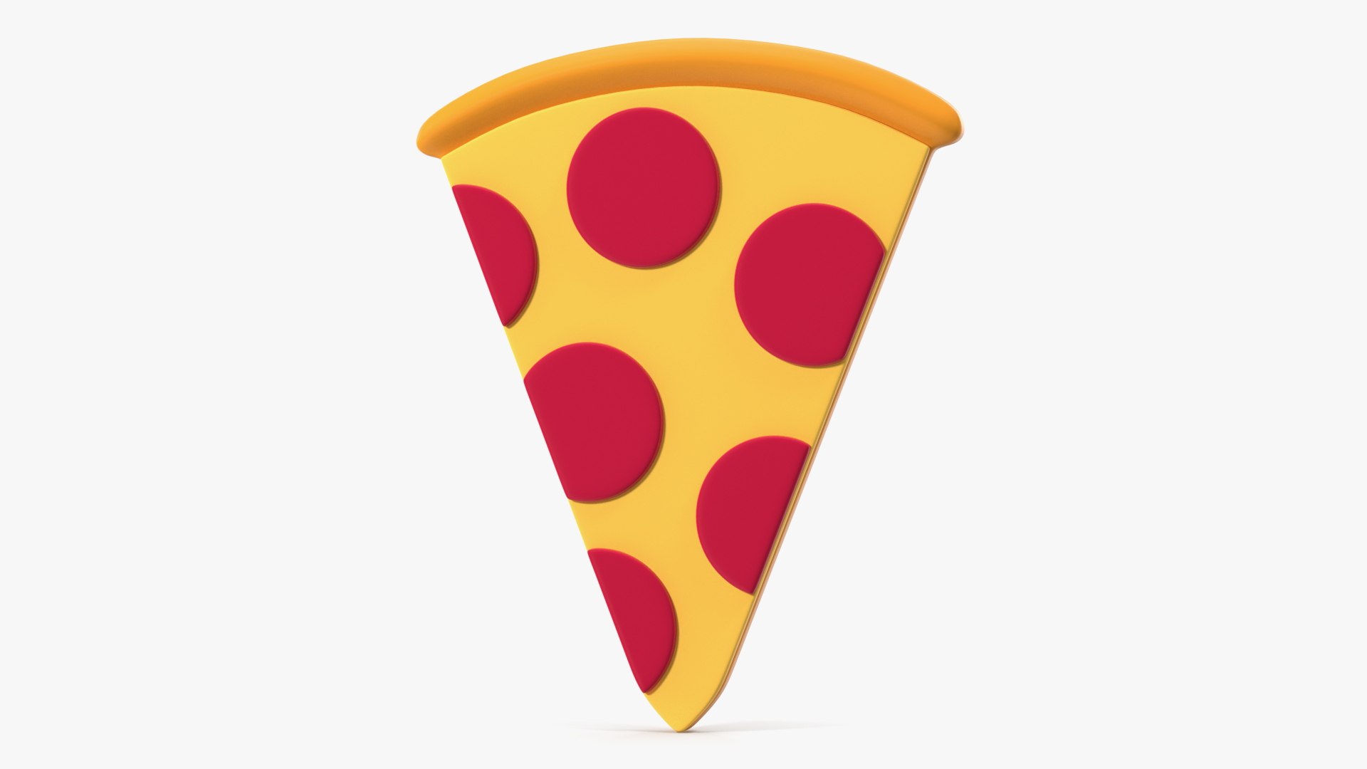 Pizza Emoji 3D model preview