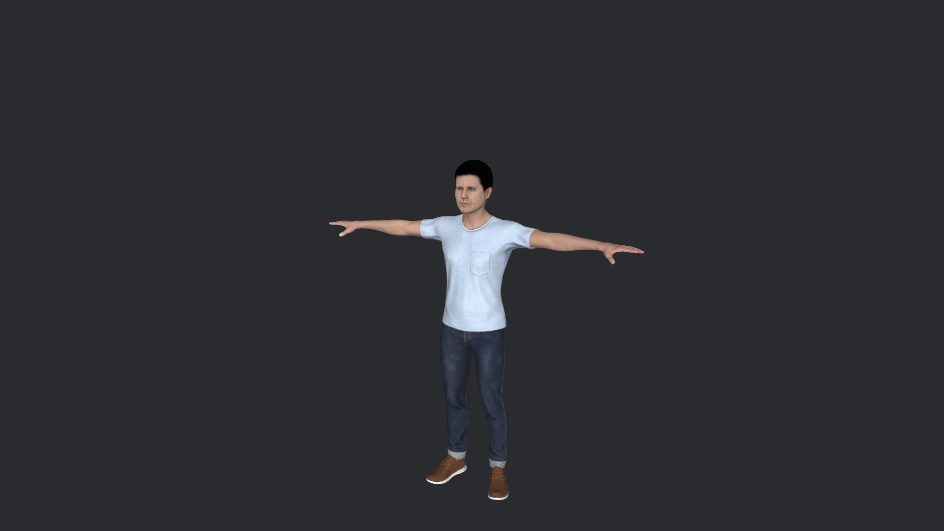 Sean Astin Hyper Realistic Full Body Fully Rigged 3D Character 3D ...
