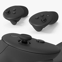 Ergonomic Motion Controllers for VR Headset