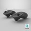 Ergonomic Motion Controllers for VR Headset