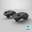 Ergonomic Motion Controllers for VR Headset