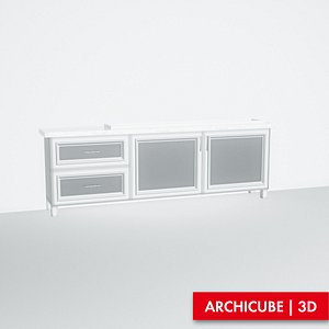 bathroom furniture 3d model