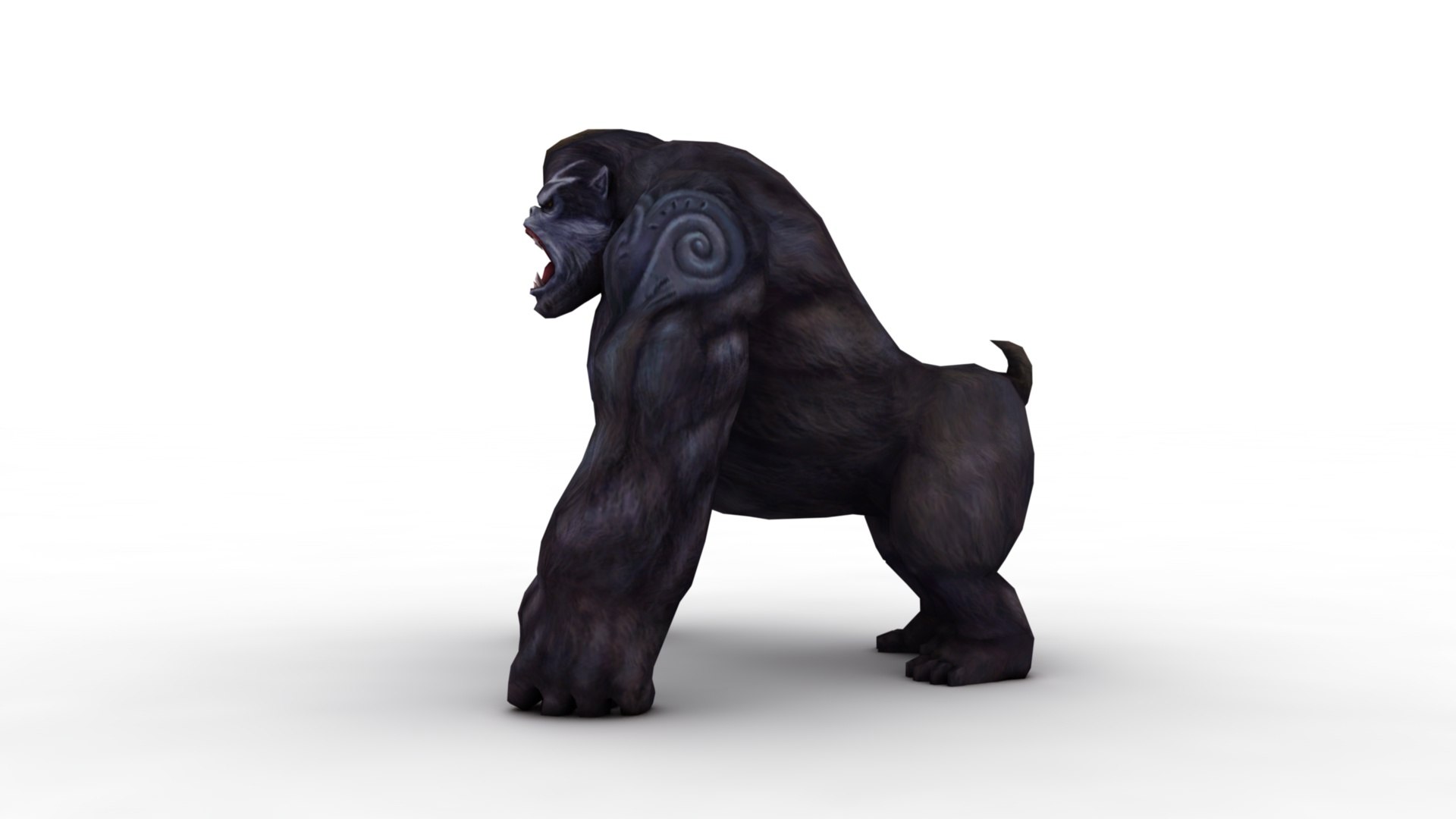 Gorilla Model - TurboSquid 2247912