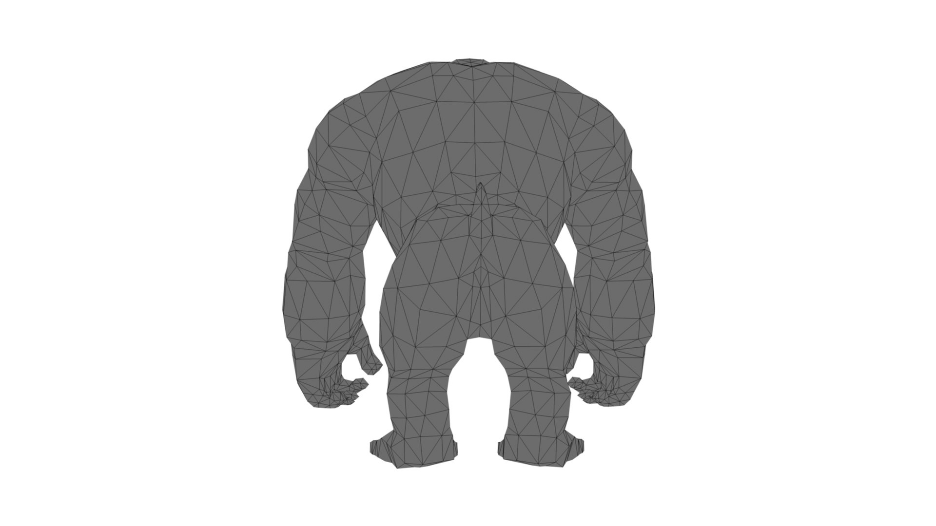 Gorilla Model - TurboSquid 2247912