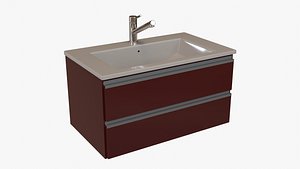 3D Bathroom sink1 model