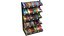 Shelves with chocolates