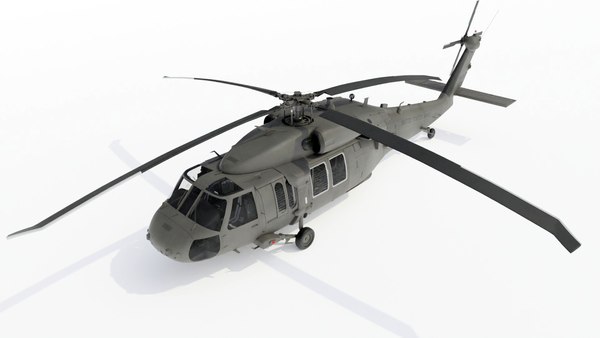 purchase uh-60m blackhawk helicopter 3d model