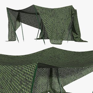 Camouflage Net Shelter