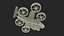 Drone and Air Taxi Port with Passenger Aircraft