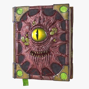 Evil Book 3D model