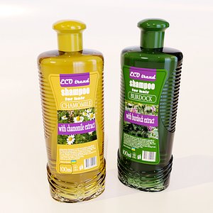 shampoo bottle 3D model