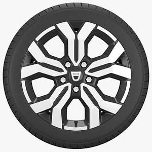 3D Dacia Spring Electric rim 002 model