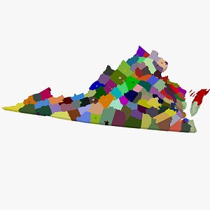 County Map-Virginia