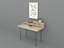 Desk in home D9