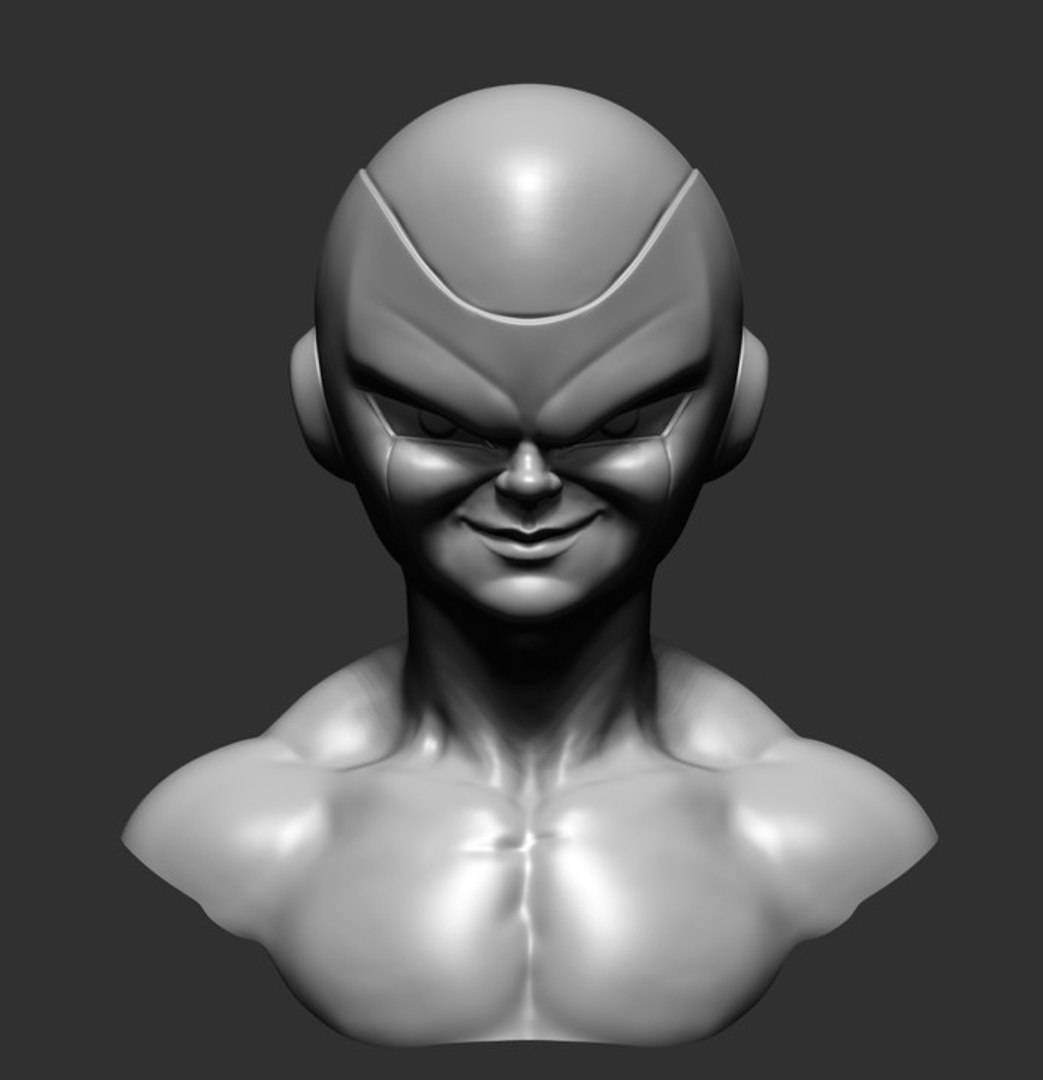 frieza ztl zbrush 3d model