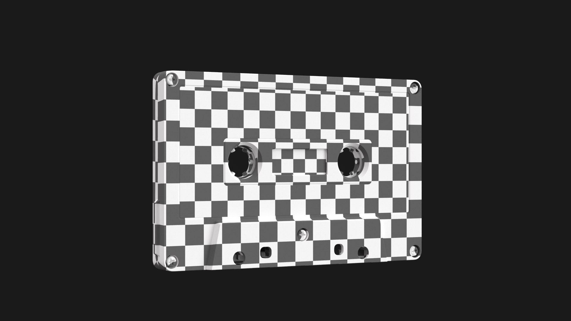 3D Cassette Tape - 80s A model https://p.turbosquid.com/ts-thumb/GQ/kdsWnt/Ex/uv_checker/png/1769124740/1920x1080/fit_q87/980b2e9fdad309c3ef641998b31a115fb9610ab9/uv_checker.jpg