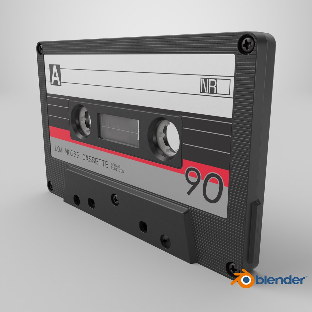 3D Cassette Tape - 80s A model https://p.turbosquid.com/ts-thumb/GQ/kdsWnt/eW/stemcell_blender_cycles_render/png/1769616654/1920x1080/fit_q87/acc9af65416d9972b956fc5ac09976feaf4bb88a/stemcell_blender_cycles_render.jpg