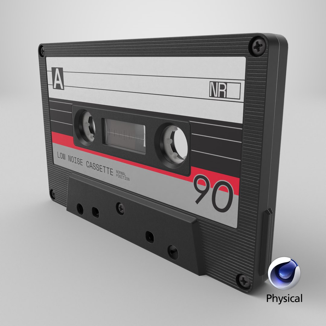 3D Cassette Tape - 80s A model https://p.turbosquid.com/ts-thumb/GQ/kdsWnt/yc/stemcell_cinema_4d_physical_render/png/1769616662/1920x1080/fit_q87/3acc98f49c618ed3e4c05f8b887e890aa4b5b0ee/stemcell_cinema_4d_physical_render.jpg