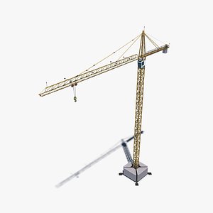 tower crane 3d model