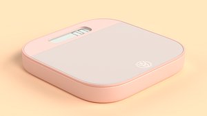 Weight Scale for babies pink color