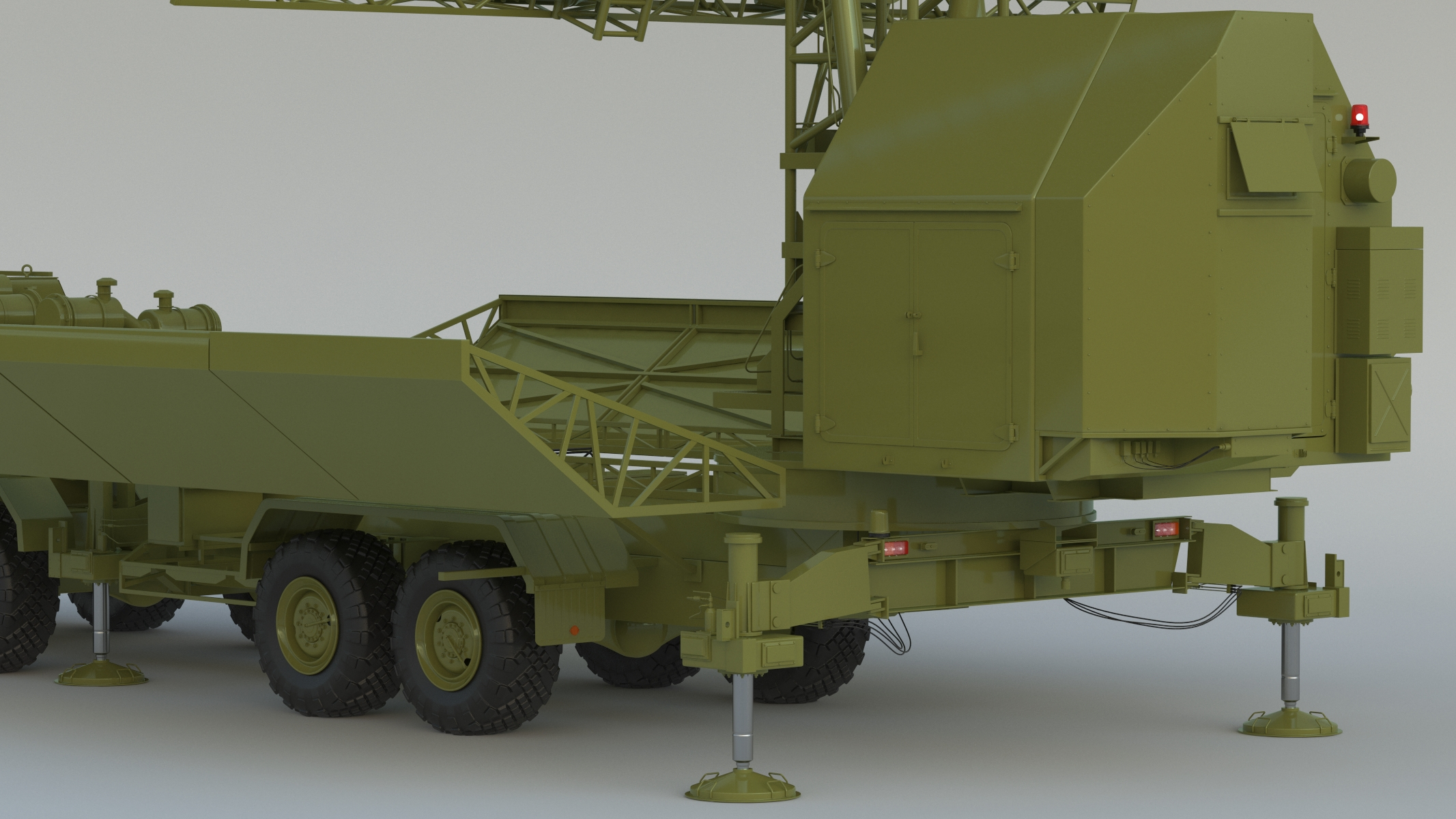 55Zh6ME Nebo M RLMDE LBand Radar System model TurboSquid 1921290