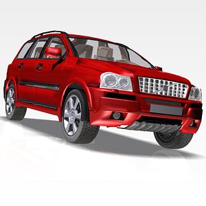 Volvo XC90 3D Car
