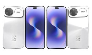 Huawei Nova 15 Pro White 3D model