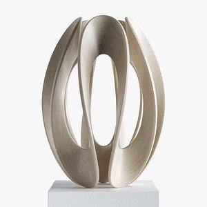 Abstract sculpture by Gianpietro Carlesso model