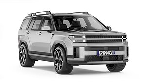 3D Hyundai Santa Fe 2024