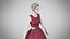 Dress 32 Dark Red
