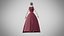 Dress 32 Dark Red