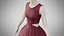 Dress 32 Dark Red