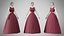 Dress 32 Dark Red