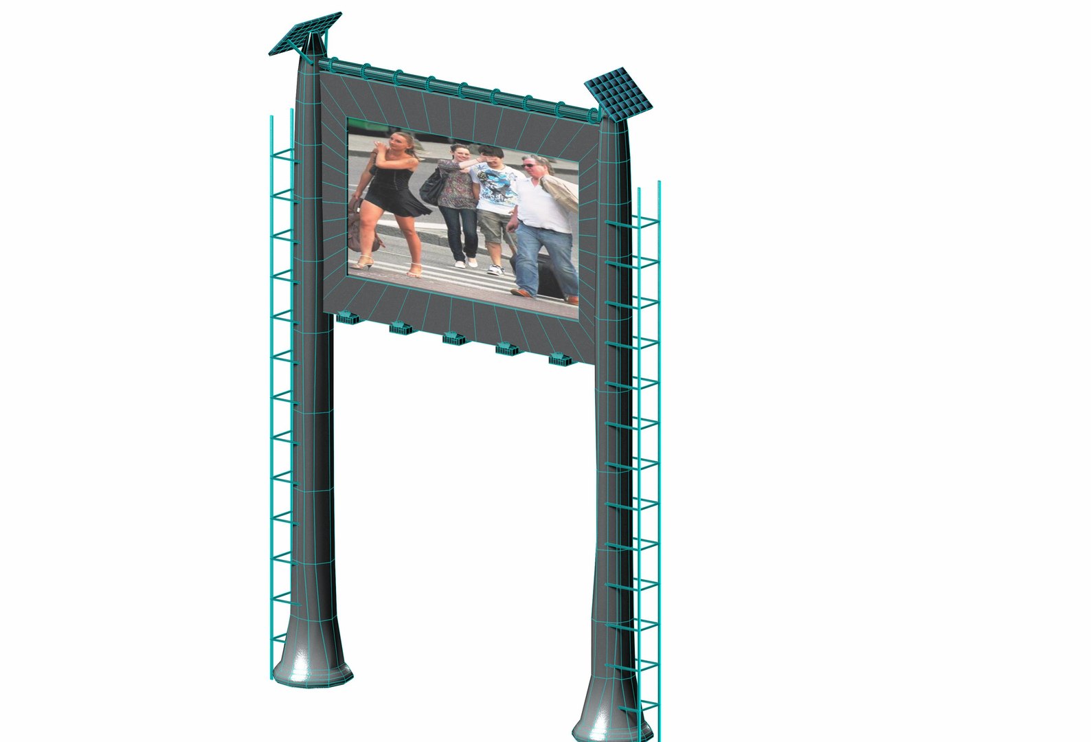 Billboard Model - TurboSquid 2205577
