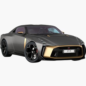 Nissan GT-R50 Concept 2020 Opening doors and trunk