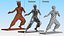 Miniature Silver Figure of Bruce Lee