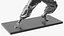 Miniature Silver Figure of Bruce Lee