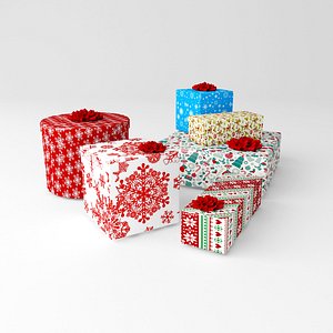 gifts presents 3D model