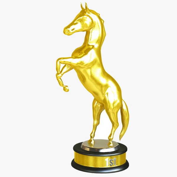 Horse Award Cup model