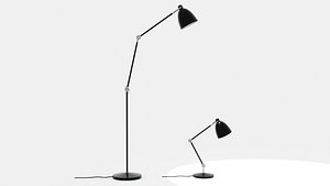 Table Floor Lamp 3D Model