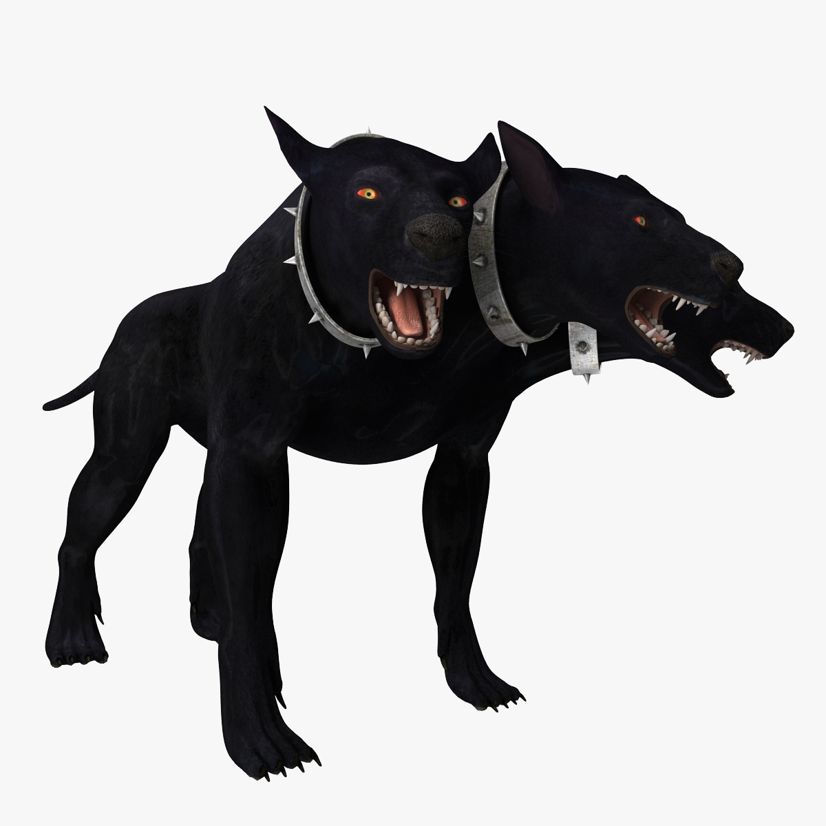 Dreiköpfiger Hund Cerberus 3D-Modell - TurboSquid 876683