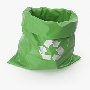 waste bag environmental 3D model
