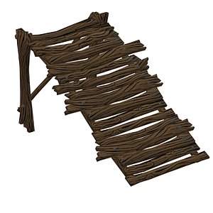 Wooden ramp model