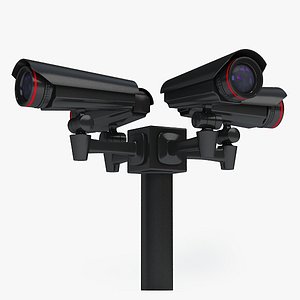 security camera 3d max