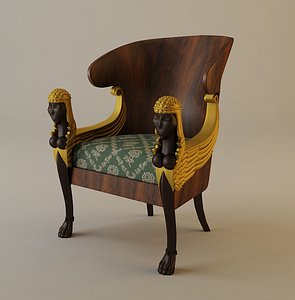 babylon chair armchair 3ds