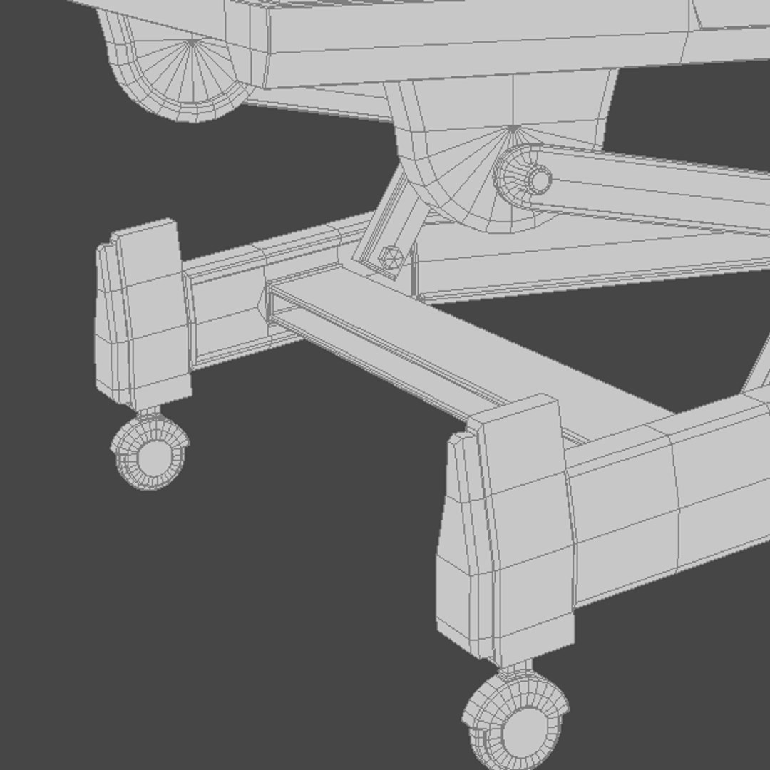 3ds max hospital bed