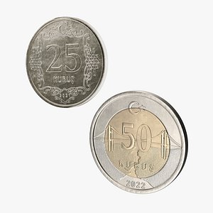 3D Turkey Coins Collection