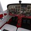 Cessna 172 Seaplane Rigged 3D Model